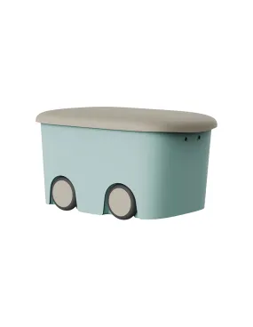 Multibox Enfants 45l Menthe-Ecru 88100 Plastiken - 90569