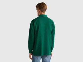 Polo de rugby en pur coton