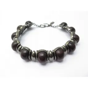 YVES SAINT LAURENT COLLIERS perles de bois